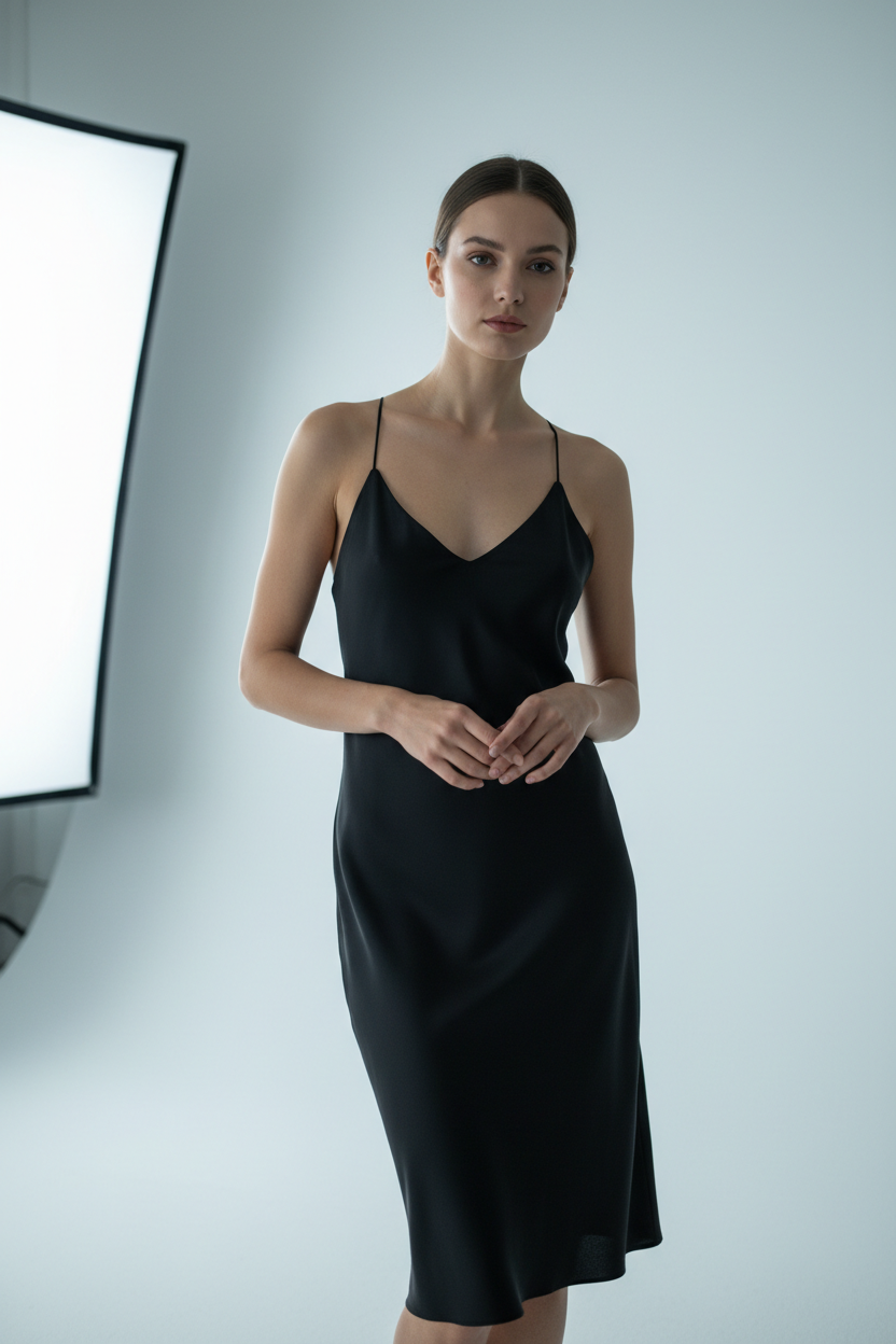 Silk Cami – Black