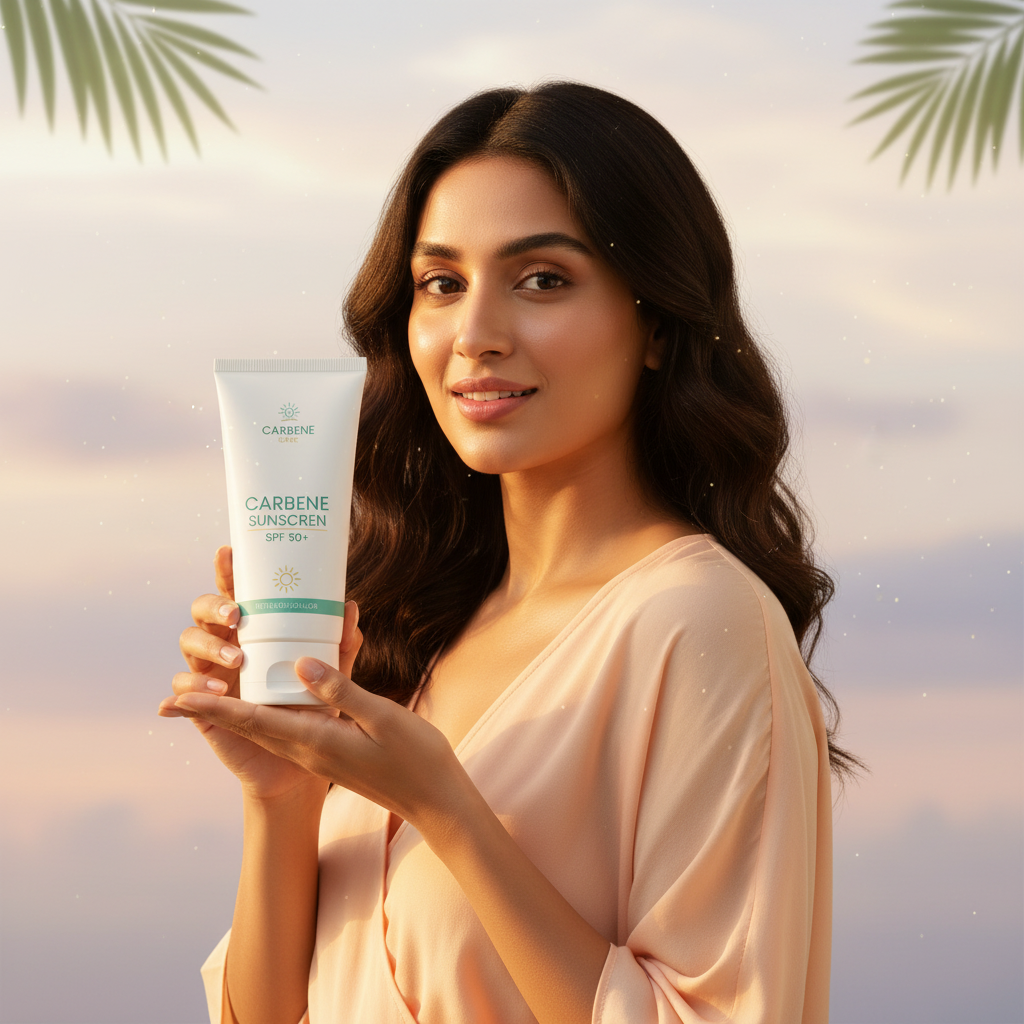 Carbene Sunscreen – model campaign