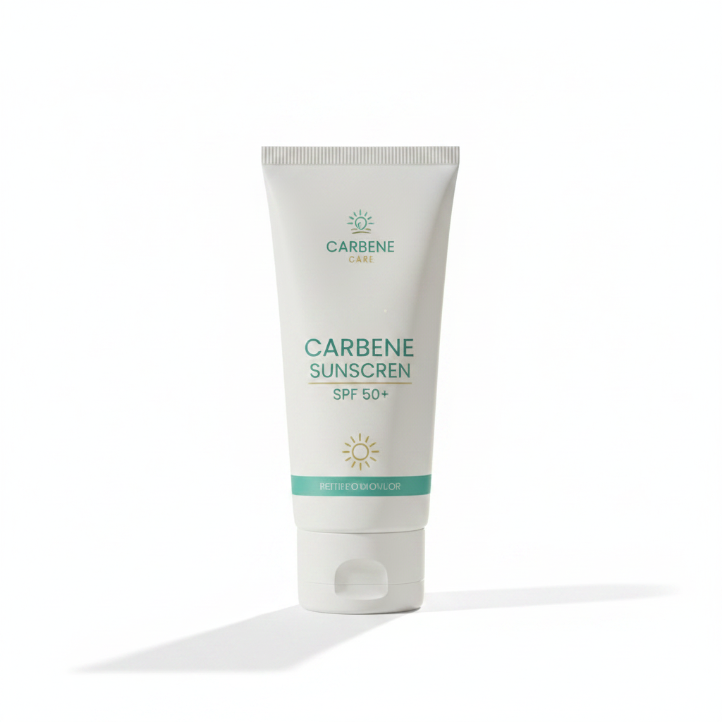 Carbene Sunscreen SPF 50+ – white background hero shot