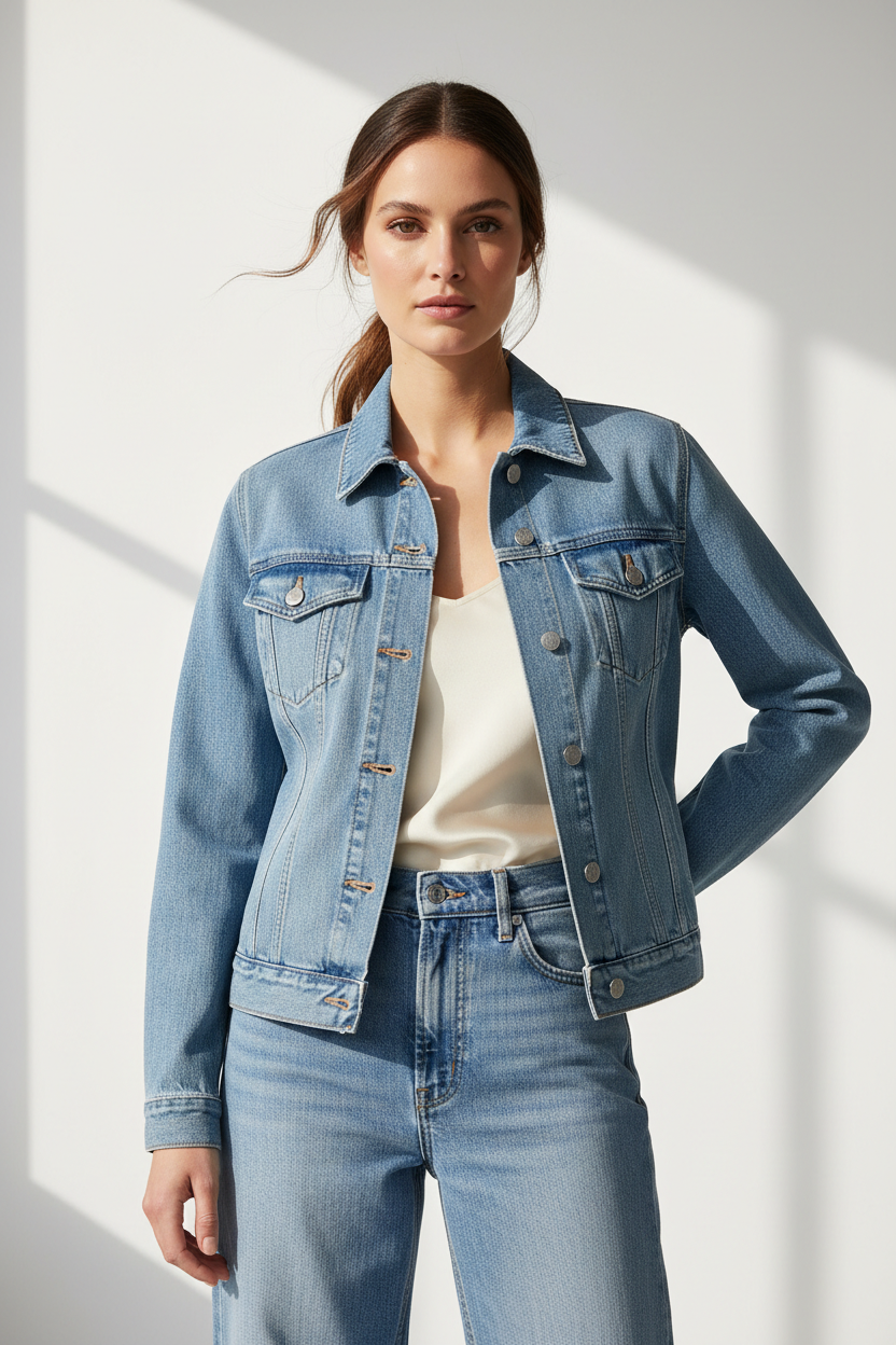 Denim Jacket – Light Wash