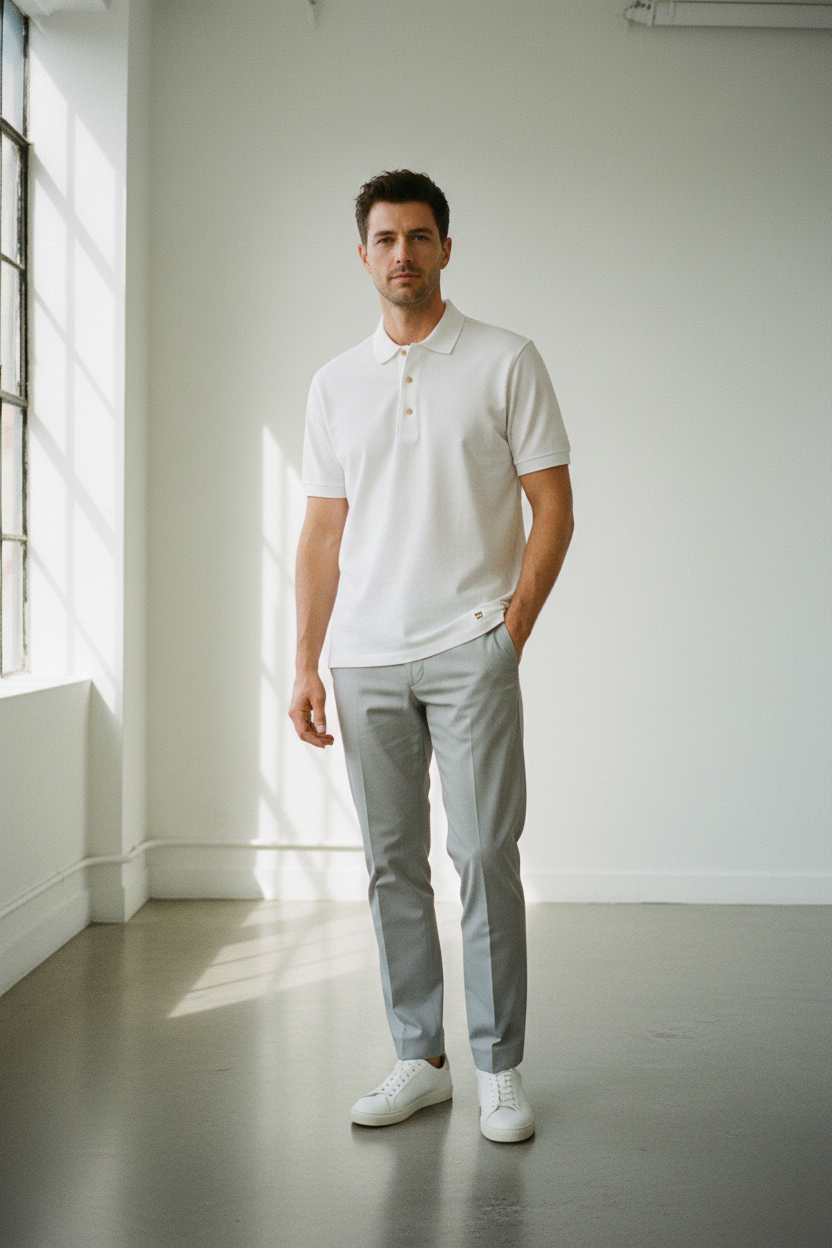 Polo Shirt – White