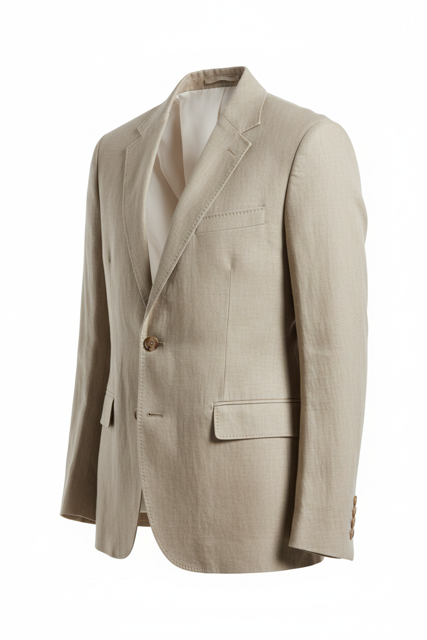 Linen Blazer – Relaxed Unstructured Summer Blazer