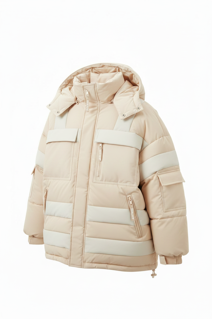 Puffer Jacket – Lightweight Recycled Down Quilted Jacket
